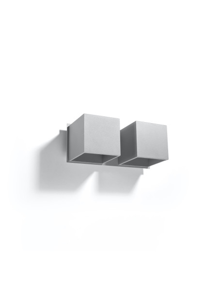 Kinkiet QUAD 2 szary