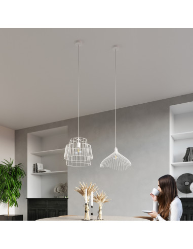 Lampa wisząca GATE biały