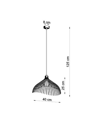Lampa wisząca UMB biały