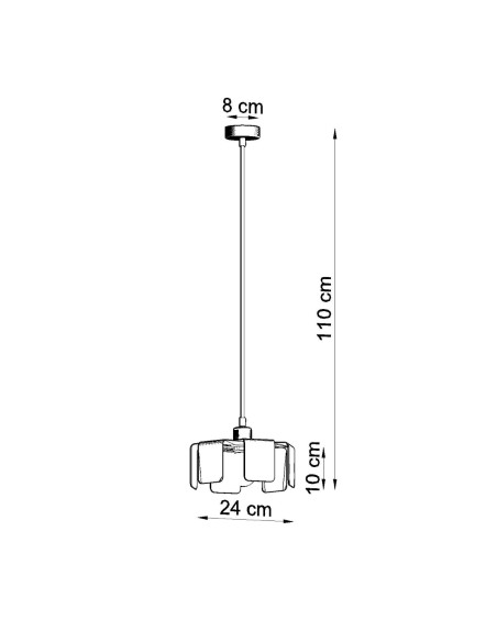Lampa wisząca TULIP biały
