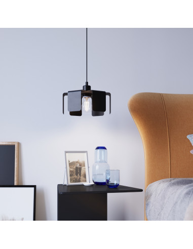 Lampa wisząca TULIP czarny