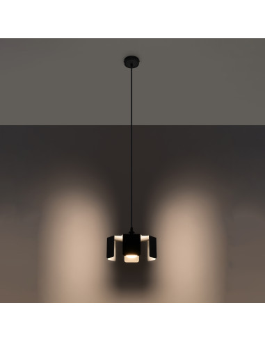 Lampa wisząca TULIP czarny