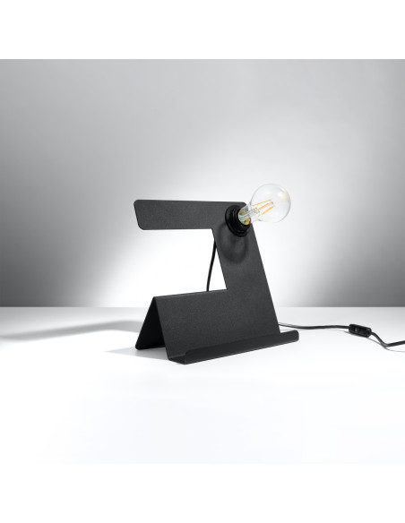 Lampa biurkowa INCLINE czarna