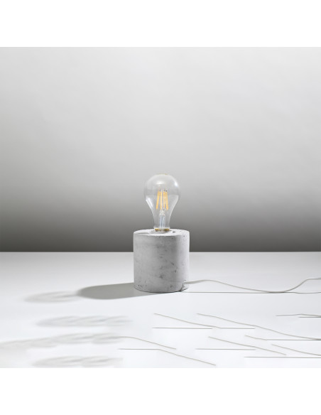 Lampa biurkowa SALGADO beton