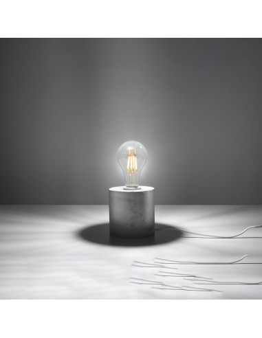 Lampa biurkowa SALGADO beton