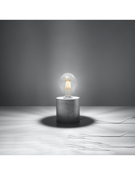 Lampa biurkowa SALGADO beton