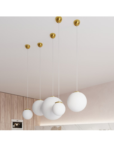 Lampa wisząca UGO 30 złota