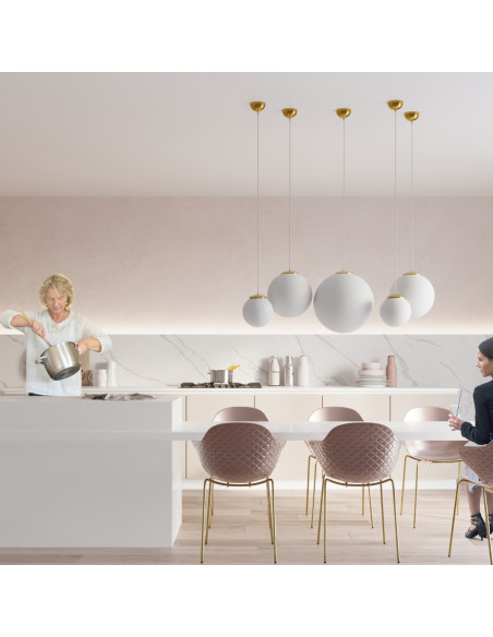 Lampa wisząca UGO 30 złota