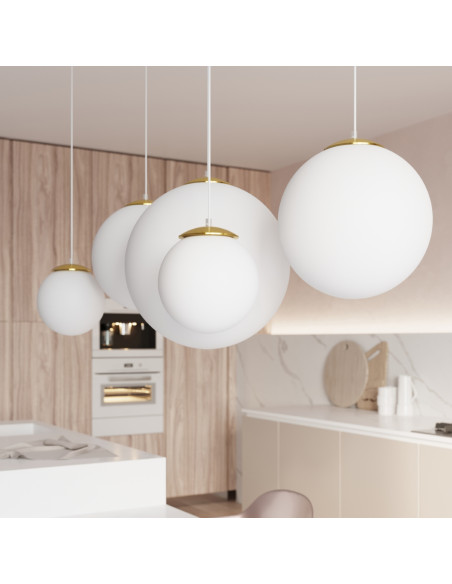 Lampa wisząca UGO 30 złota