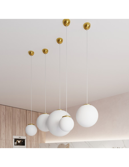 Lampa wisząca UGO 40 złota