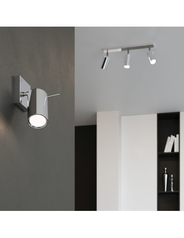 Plafon RING 4L chrom