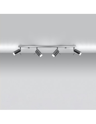 Plafon RING 4L chrom