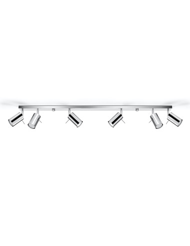 Plafon RING 6L chrom