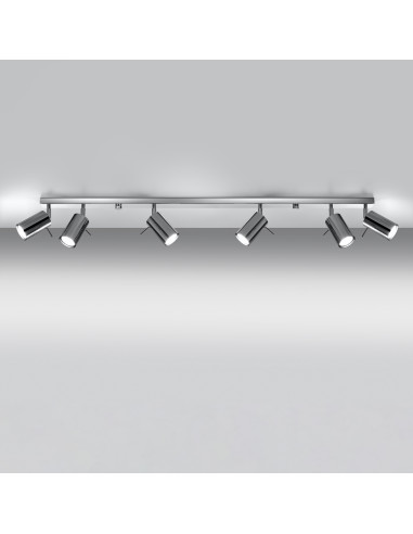 Plafon RING 6L chrom