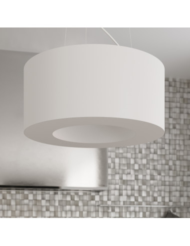 Żyrandol SATURNO SLIM 50 biały