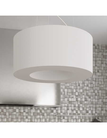 Żyrandol SATURNO SLIM 50 biały
