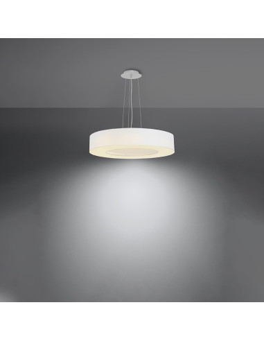 Żyrandol SATURNO SLIM 50 biały