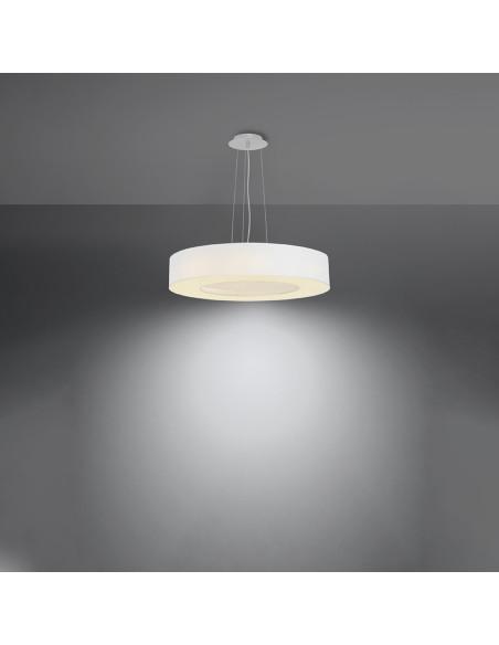 Żyrandol SATURNO SLIM 50 biały