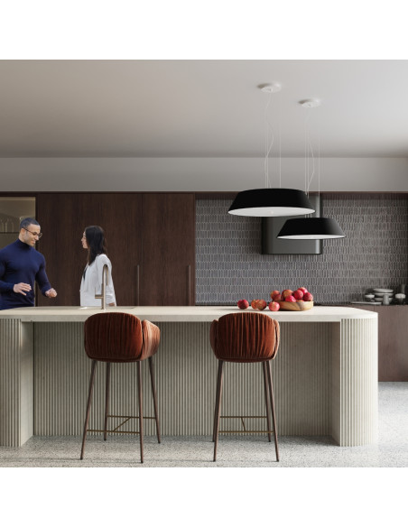 Żyrandol VEGA 60 czarny