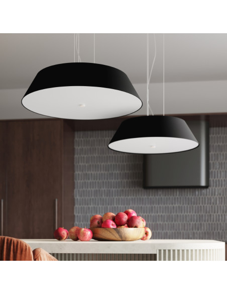 Żyrandol VEGA 60 czarny