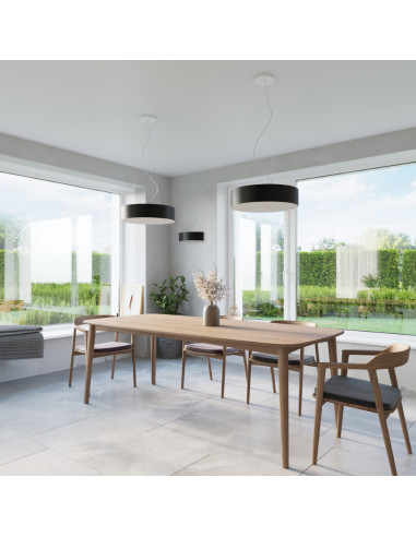 Żyrandol SKALA 70 czarny