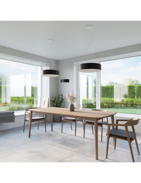 Żyrandol SKALA 70 czarny