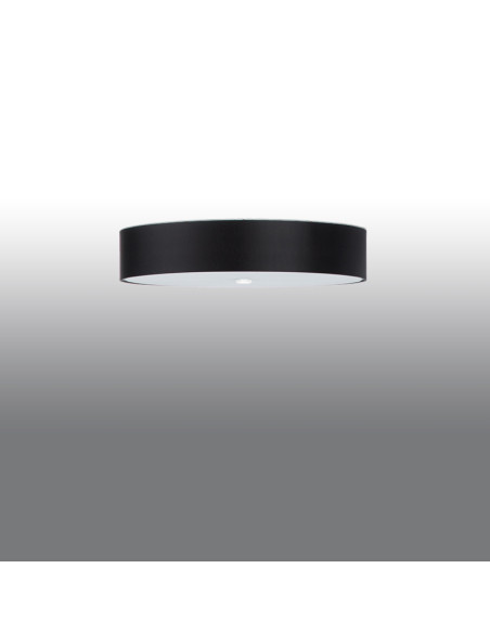 Plafon SKALA 70 czarny