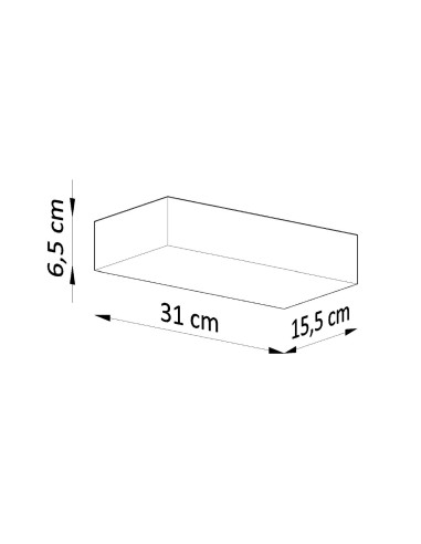 Kinkiet ceramiczny TAUGAN