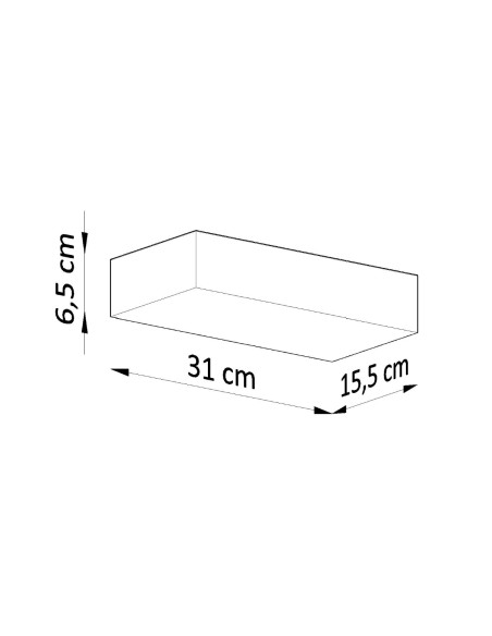 Kinkiet ceramiczny TAUGAN