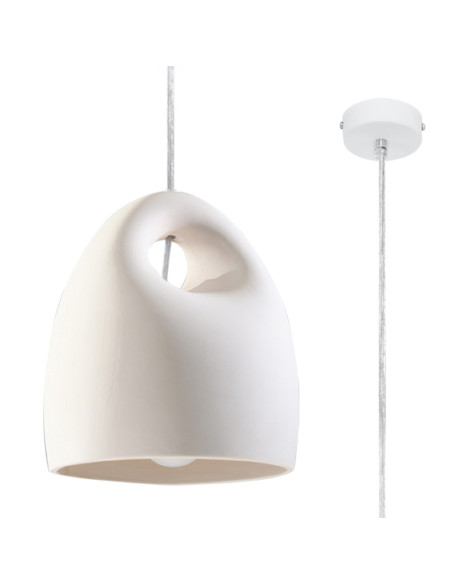 Lampa wisząca ceramiczna BUKANO