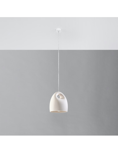 Lampa wisząca ceramiczna BUKANO