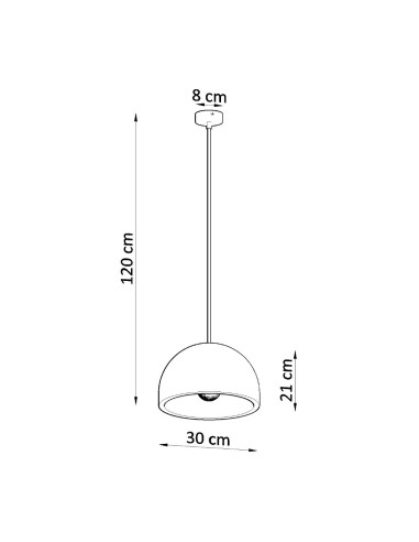 Lampa wisząca PABLITO