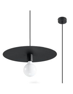 Lampa wisząca FLAVIO czarna