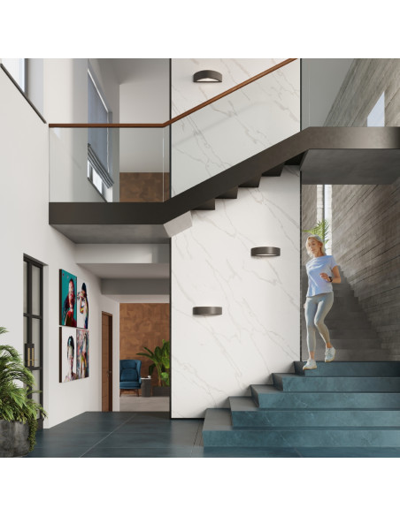 Kinkiet ceramiczny ATENA czarny