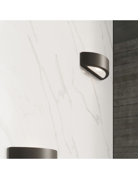 Kinkiet ceramiczny ATENA czarny