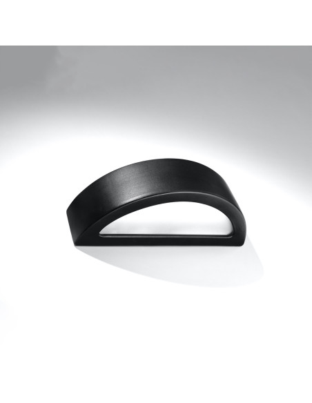 Kinkiet ceramiczny ATENA czarny