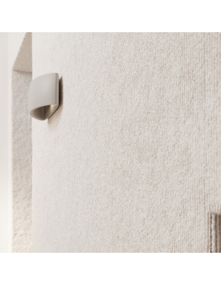 Kinkiet ceramiczny PONTIUS szary