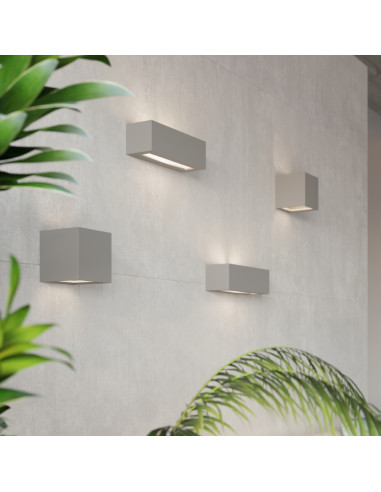 Kinkiet ceramiczny VEGA szary