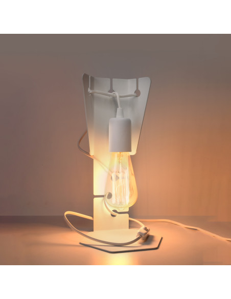 Lampa biurkowa ARBY biała