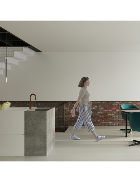 Lampa wisząca MOZAICA 1 czarny/chrom