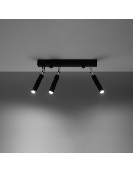 Plafon EYETECH 3 czarny