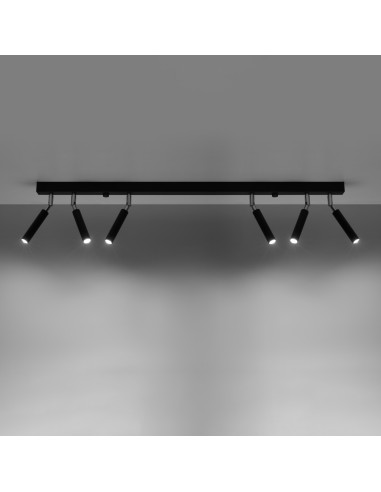 Plafon EYETECH 6 czarny