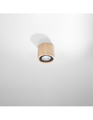 Plafon BASIC 1 naturalne drewno