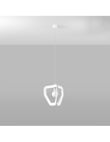 Lampa wisząca TRES biała