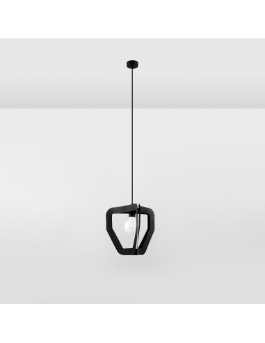 Lampa wisząca TRES czarna