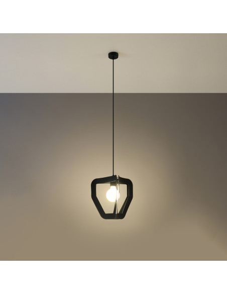 Lampa wisząca TRES czarna