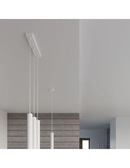 Lampa wisząca WEZYR 1 biała