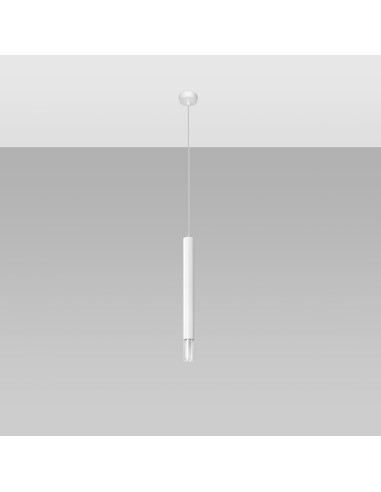Lampa wisząca WEZYR 1 biała