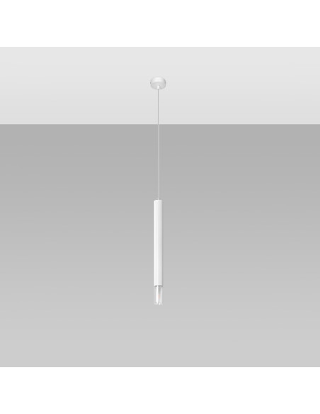 Lampa wisząca WEZYR 1 biała