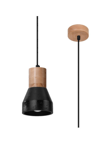 Lampa wisząca QUBIC czarna